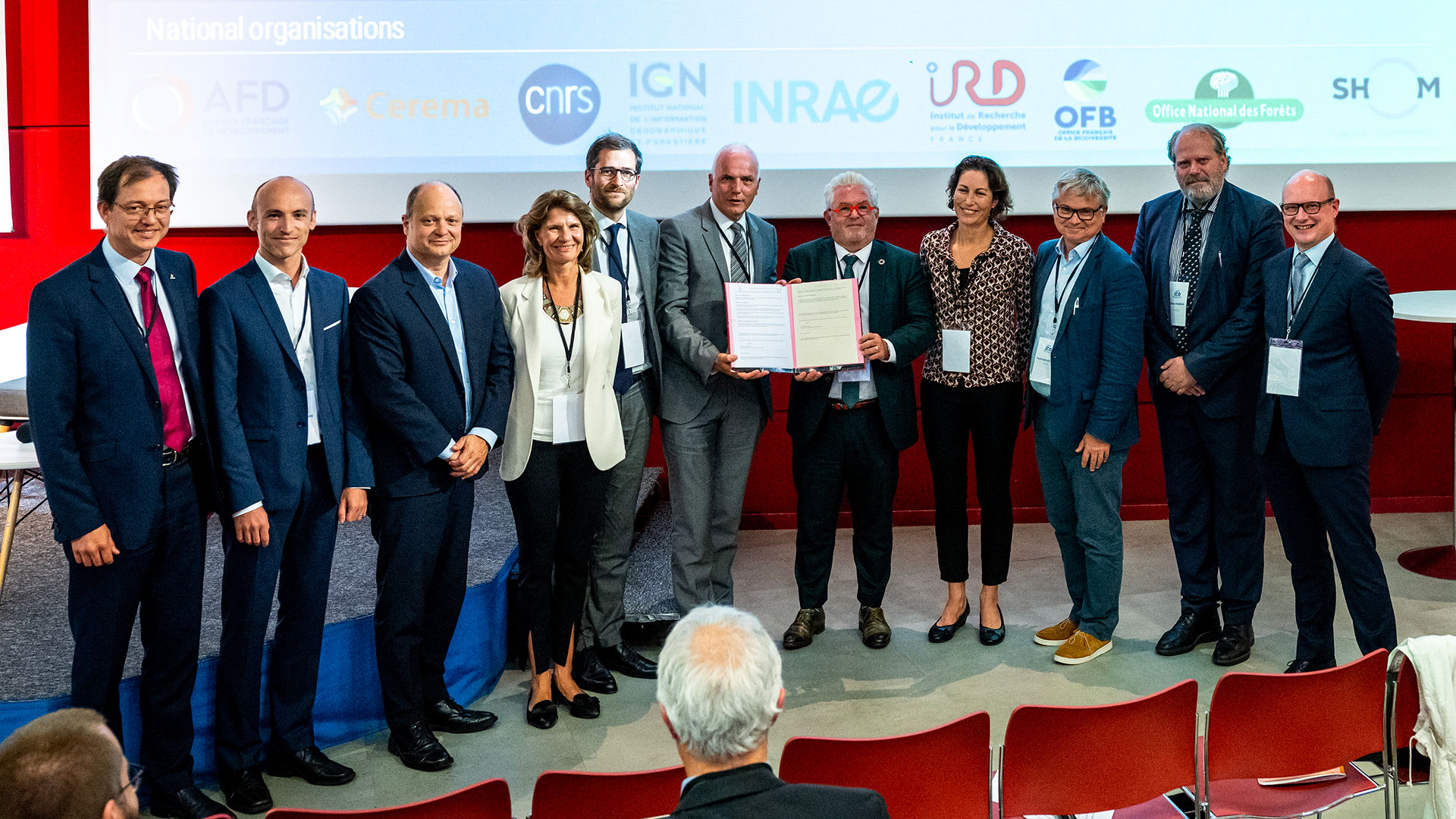 Signature de la Charte fondatrice du SCO le 27 juin 2022 à la Cité de l’Espace à Toulouse © CNES