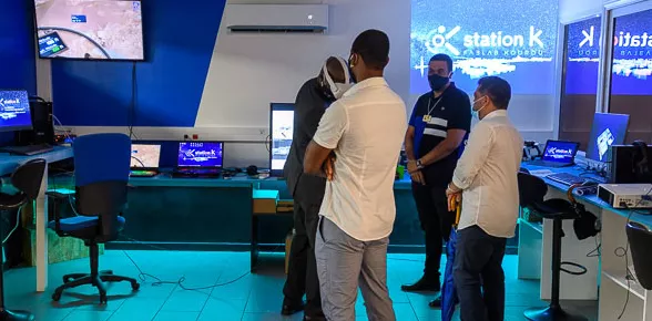 Inauguration Station K - 19 avril 2021