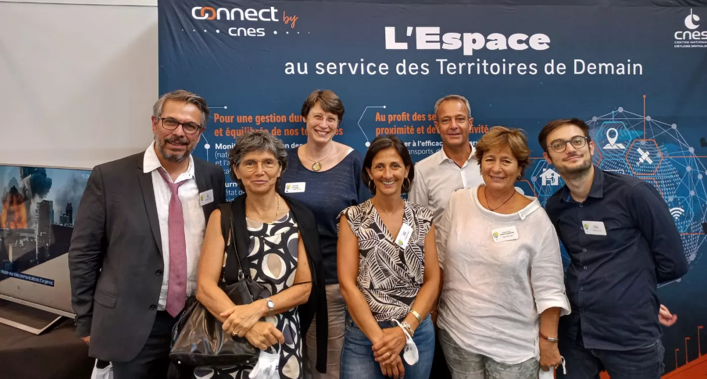 L'équipe Connect aux GéoDataDays 2021